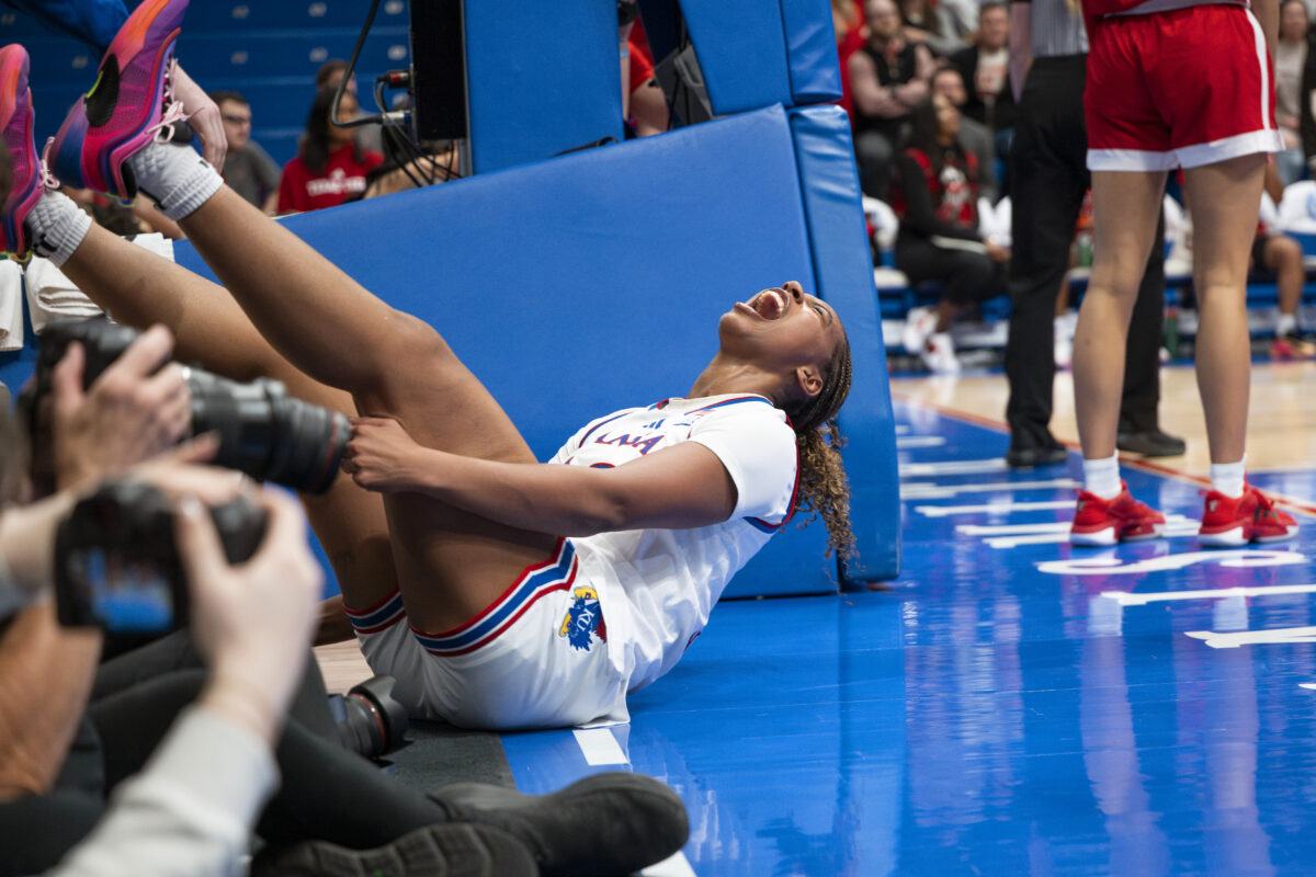 Jayhawks collect vital senior-night win, 68-59 over No. 20 Texas Tech